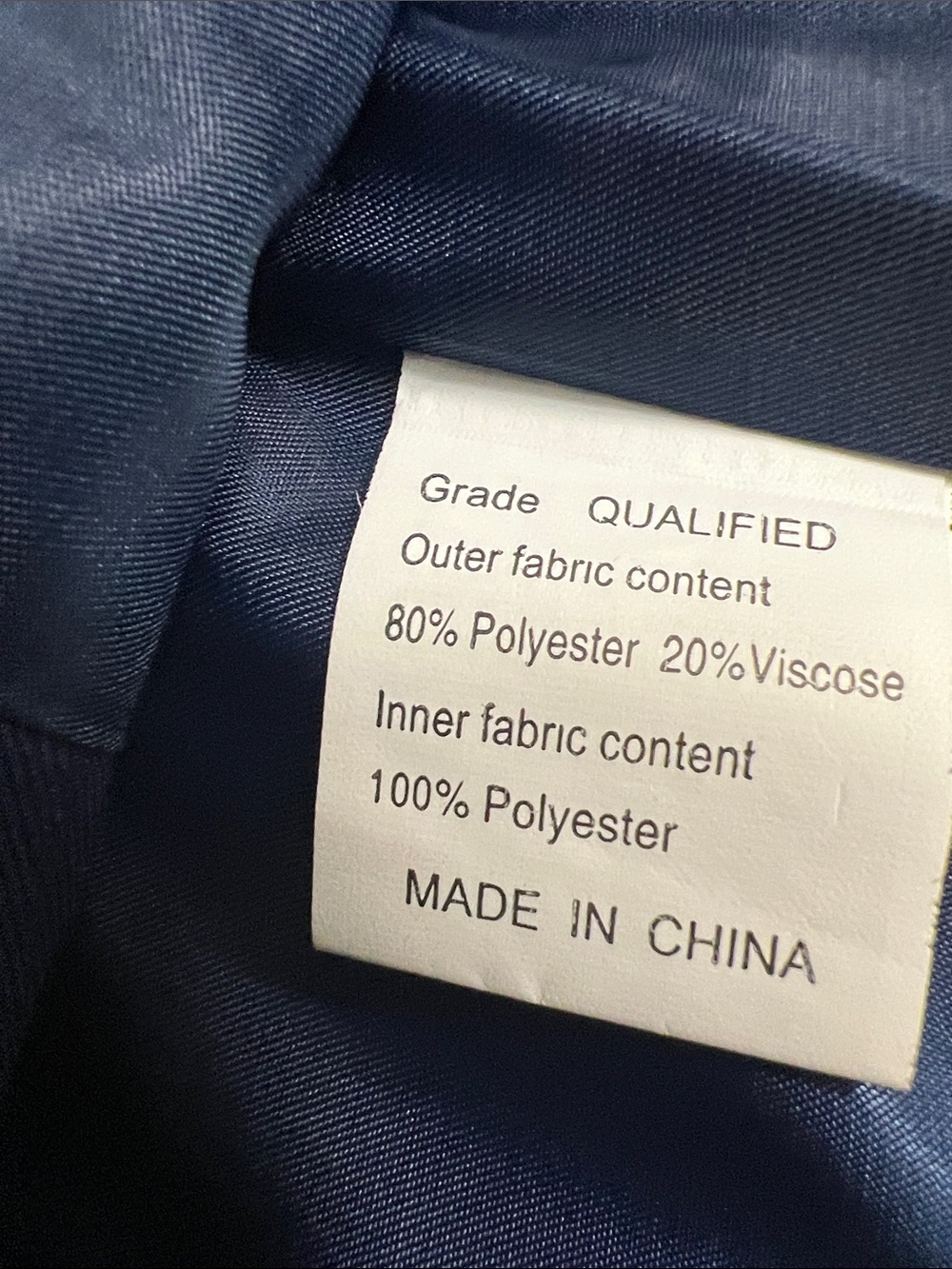 Classic Kids Navy Blue Matching Suit- Blazer-vest-slacks with-white turtleneck - Picture 5 of 7